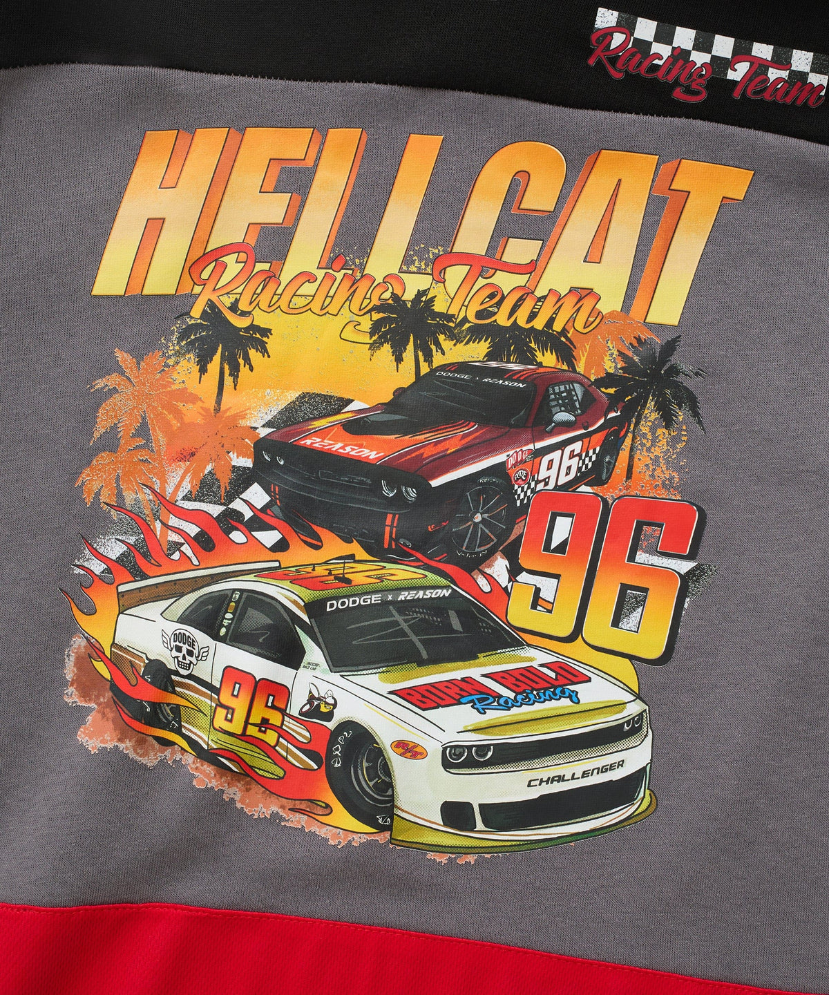 Reason Clothing Popular | Dodge Hellcat Hockey Jersey