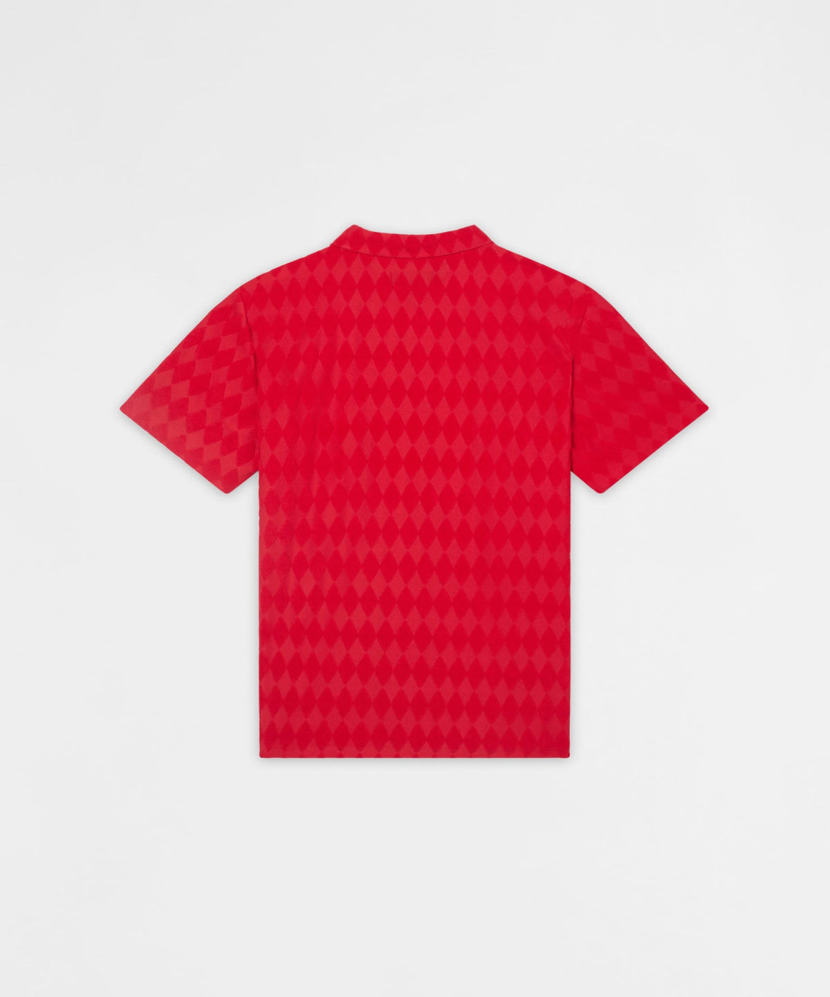 Reason Clothing Discount | Diamond Viscose Button-Down Shirt - Red