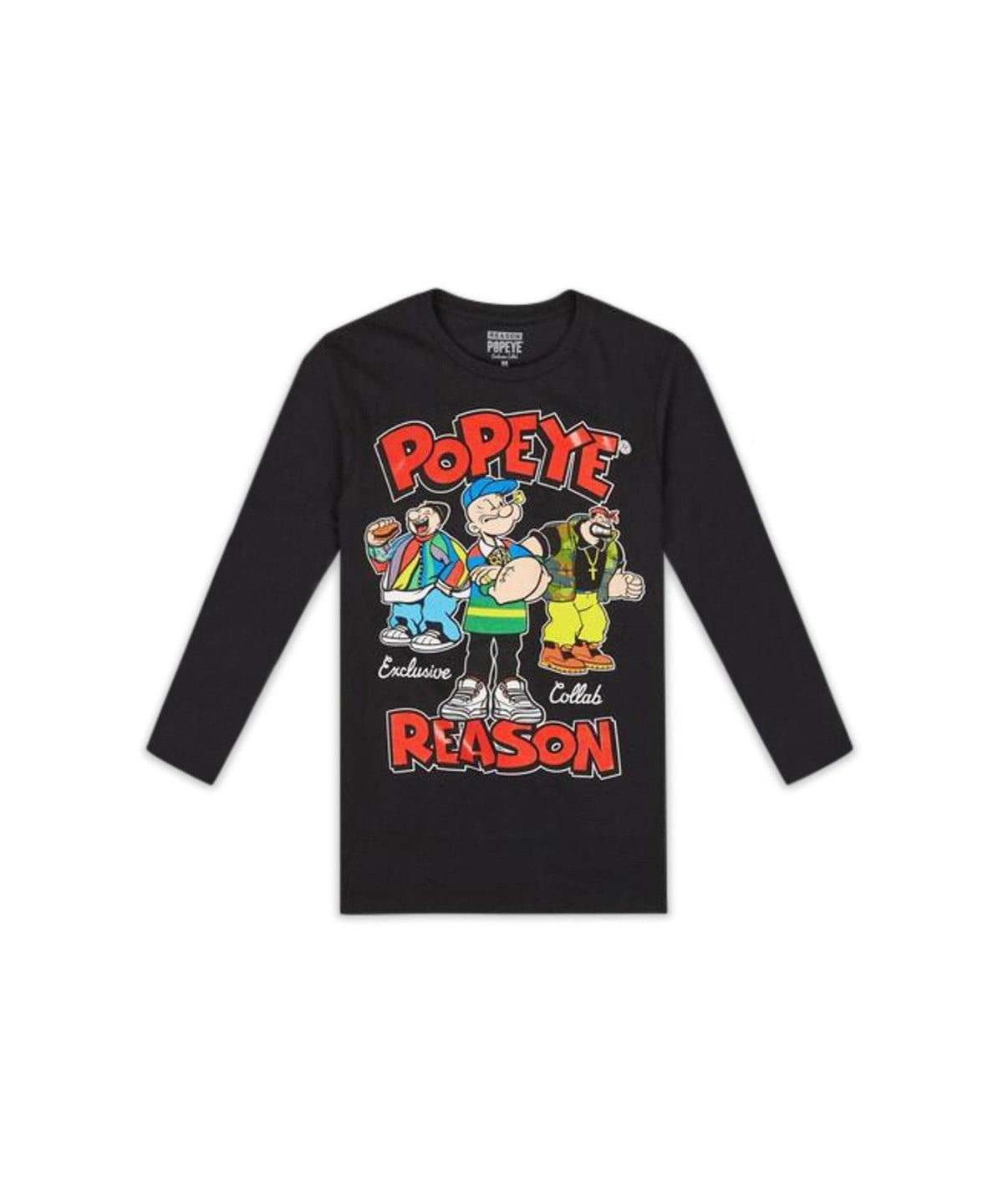 Reason Clothing Trusted | Popeye Vintage Flex Long Sleeve Tee
