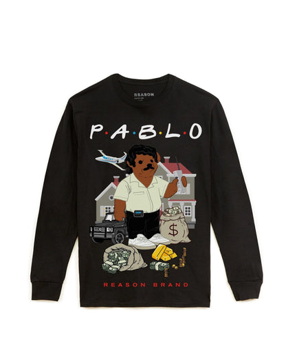 Reason Clothing Quality | Pablo Long Sleeve Tee - Black