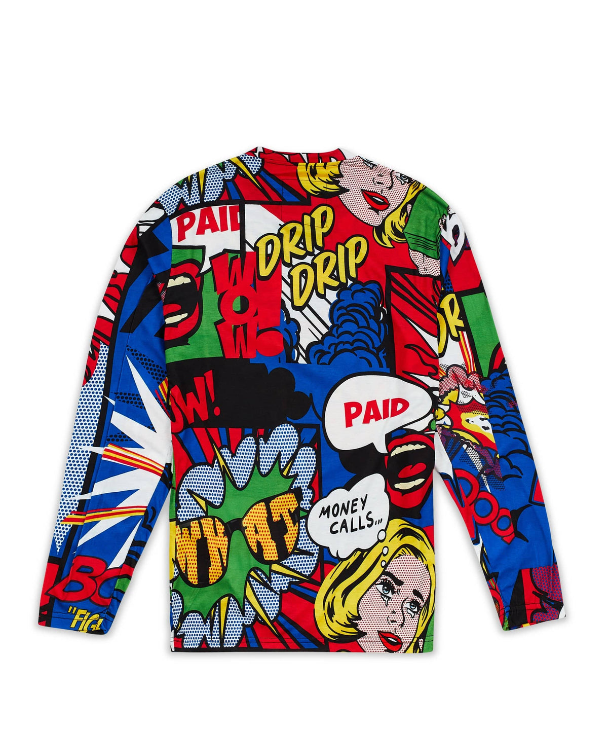Reason Clothing Featured | Money Drip Comic Print Long Sleeve Tee