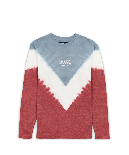 Reason Clothing Best Seller | Long Sleeve Tie Dye Tee Regular Is Live