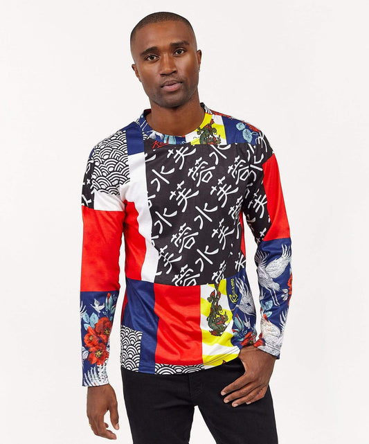 Reason Clothing Discount | Swan Long Sleeve Tee