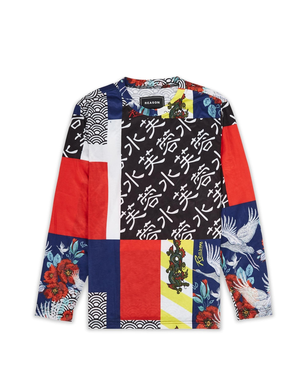 Reason Clothing Discount | Swan Long Sleeve Tee