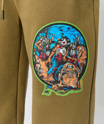 Reason Clothing Discount | Mishka Band Sweatpants - Olive Green