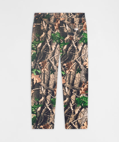 Reason Clothing Premium | Classic Open Hem Pant - Dark Brown Tree