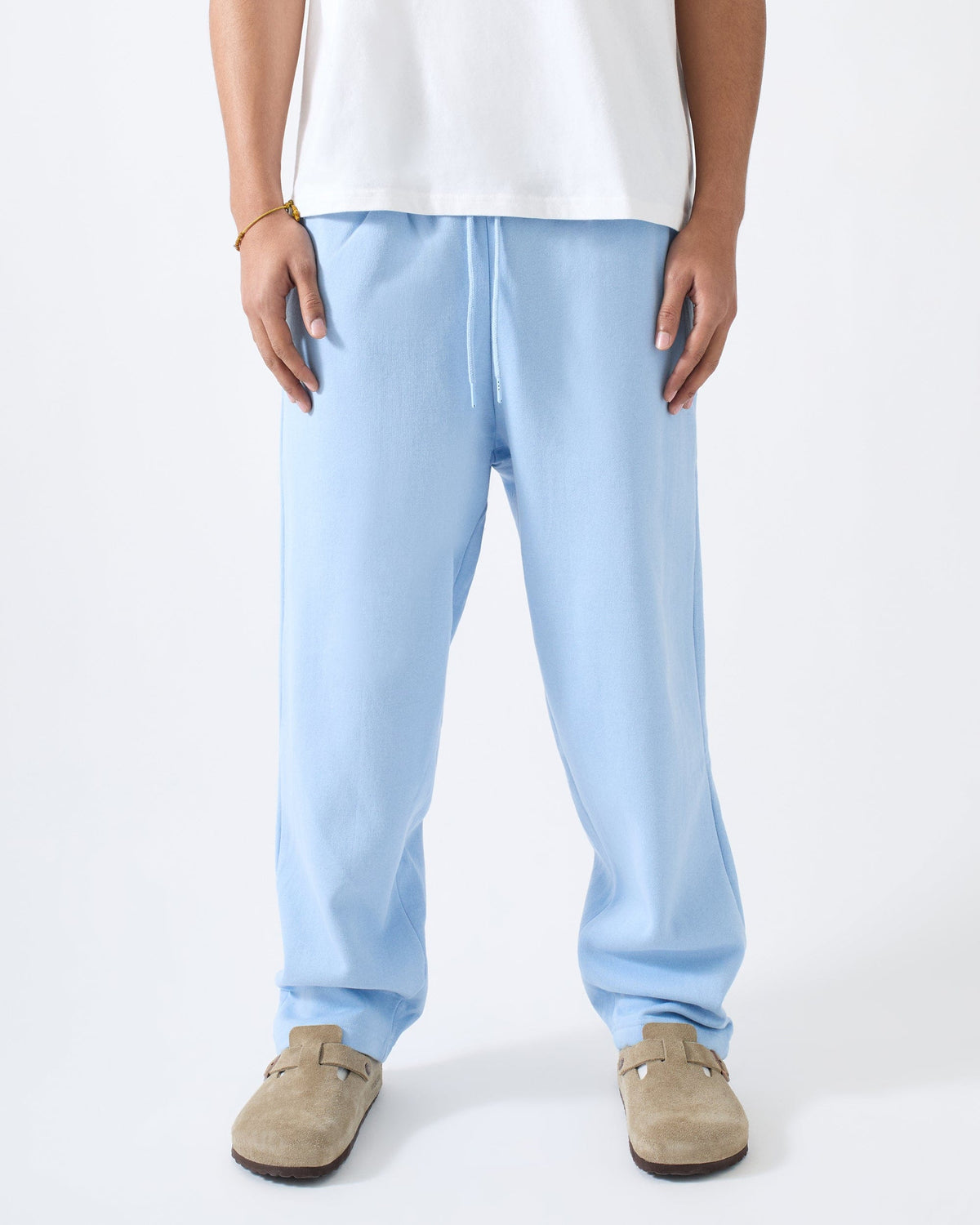 Reason Clothing Latest | Classic Open Hem Pant - Blue