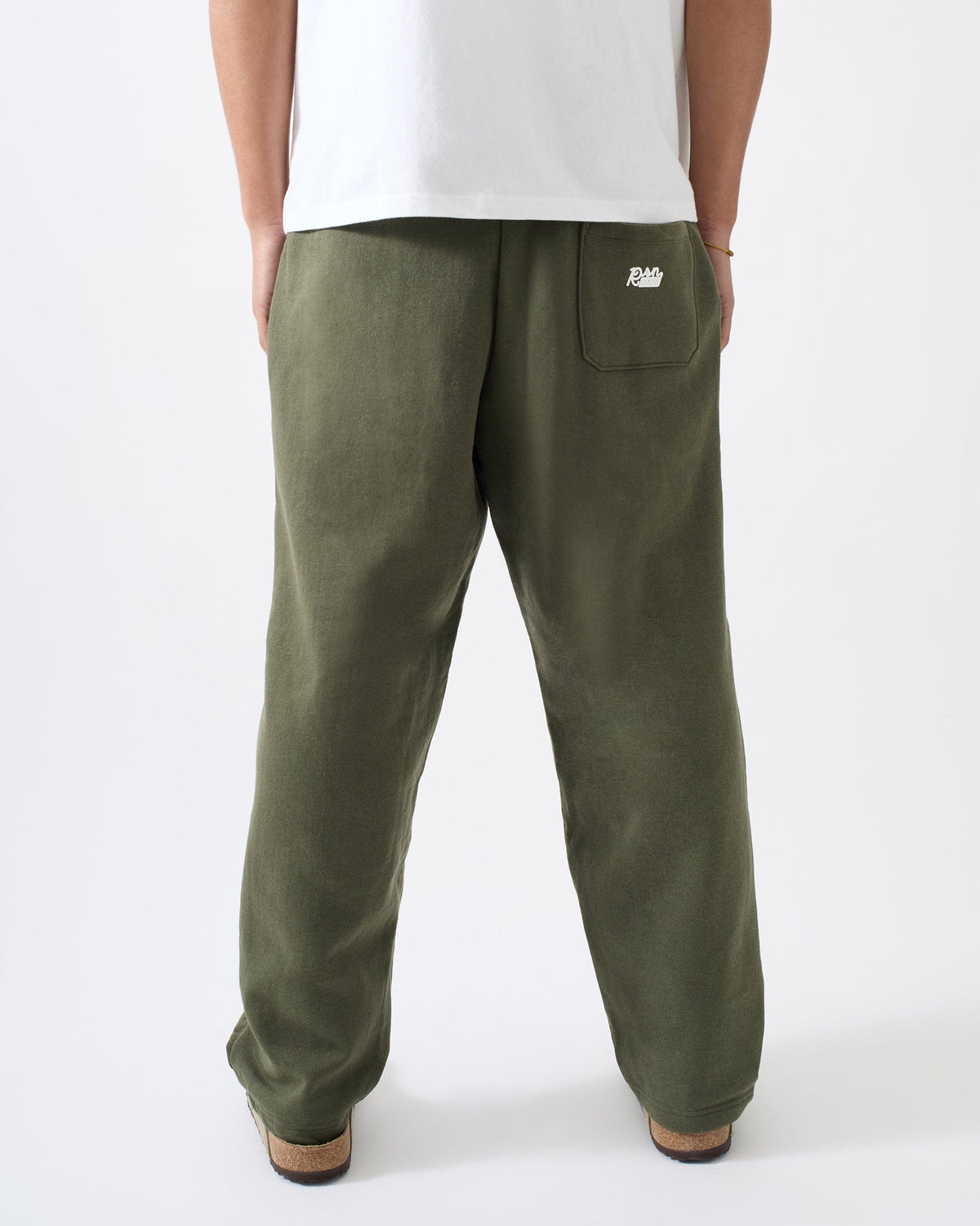 Reason Clothing Sale | Classic Open Hem Pant - Olive Green