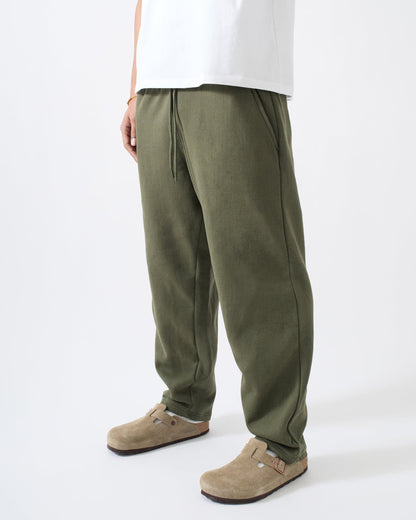 Reason Clothing Sale | Classic Open Hem Pant - Olive Green