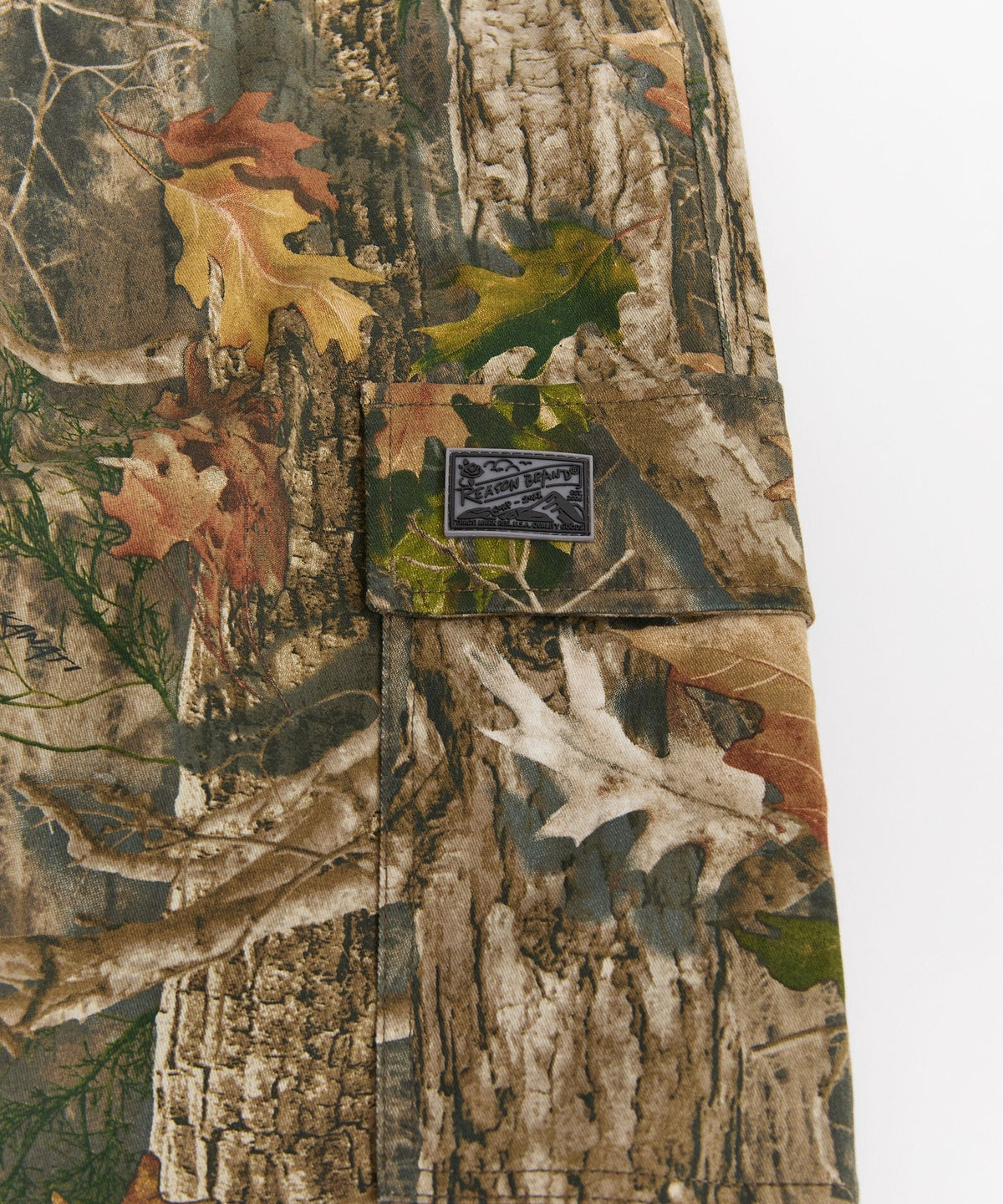 Reason Clothing Value | Real Camo Relaxed Fit Cargo Twill Pants - Brown Tree