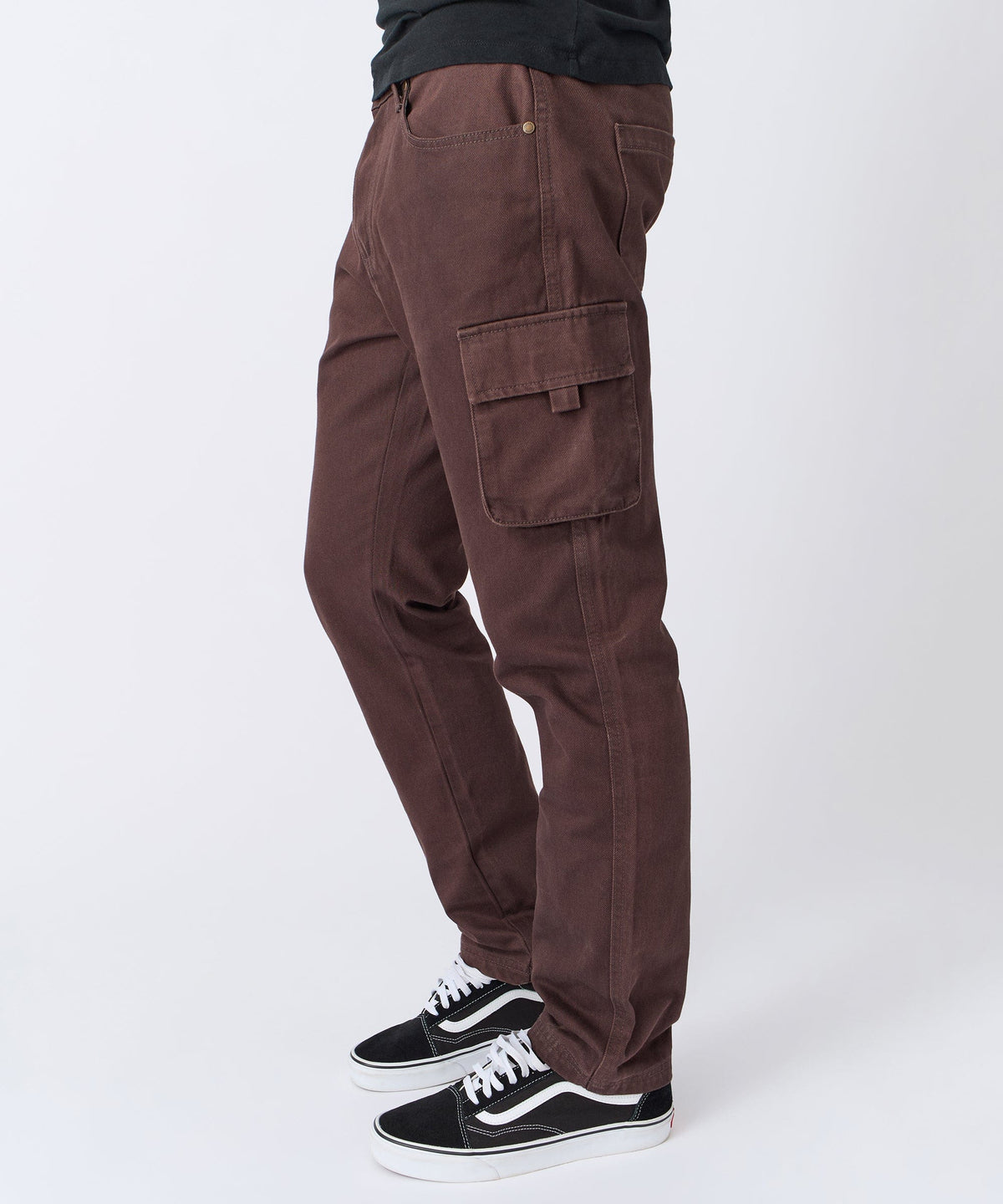 Reason Clothing Discount | Utility Cargo Pants - Brown