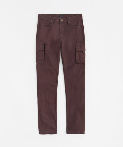 Reason Clothing Discount | Utility Cargo Pants - Brown