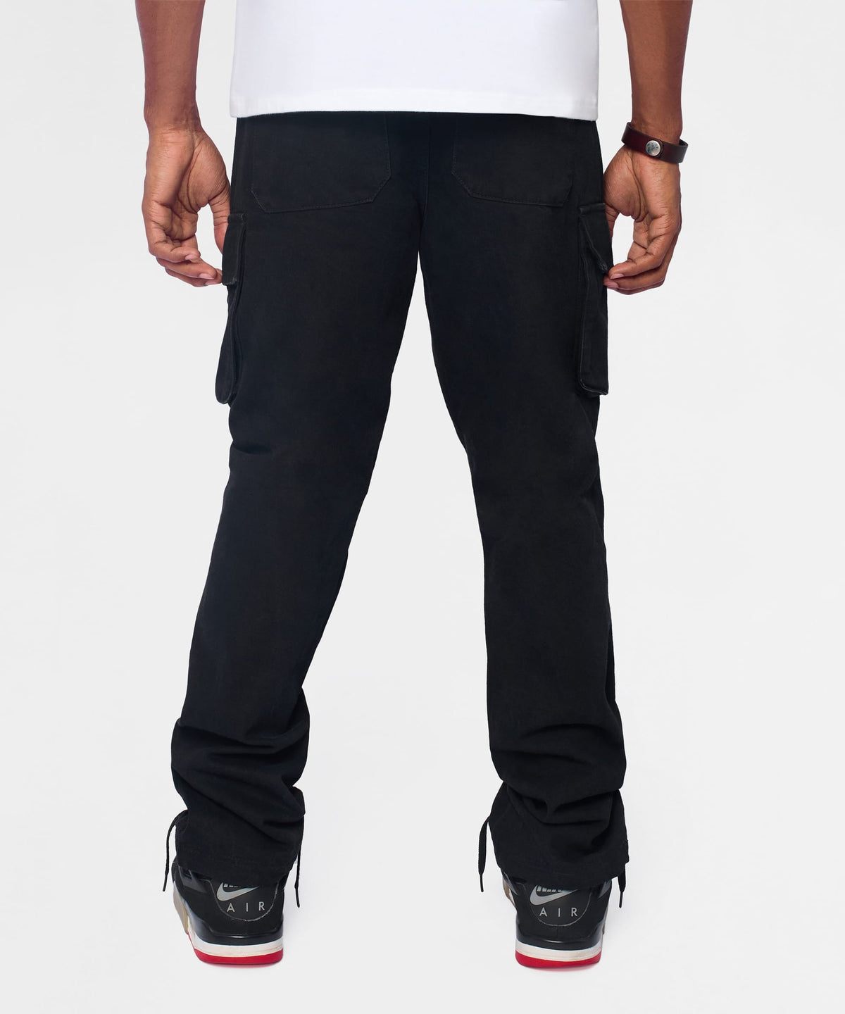 Reason Clothing Top Pick | Classic Utility Cargo Pants - Black