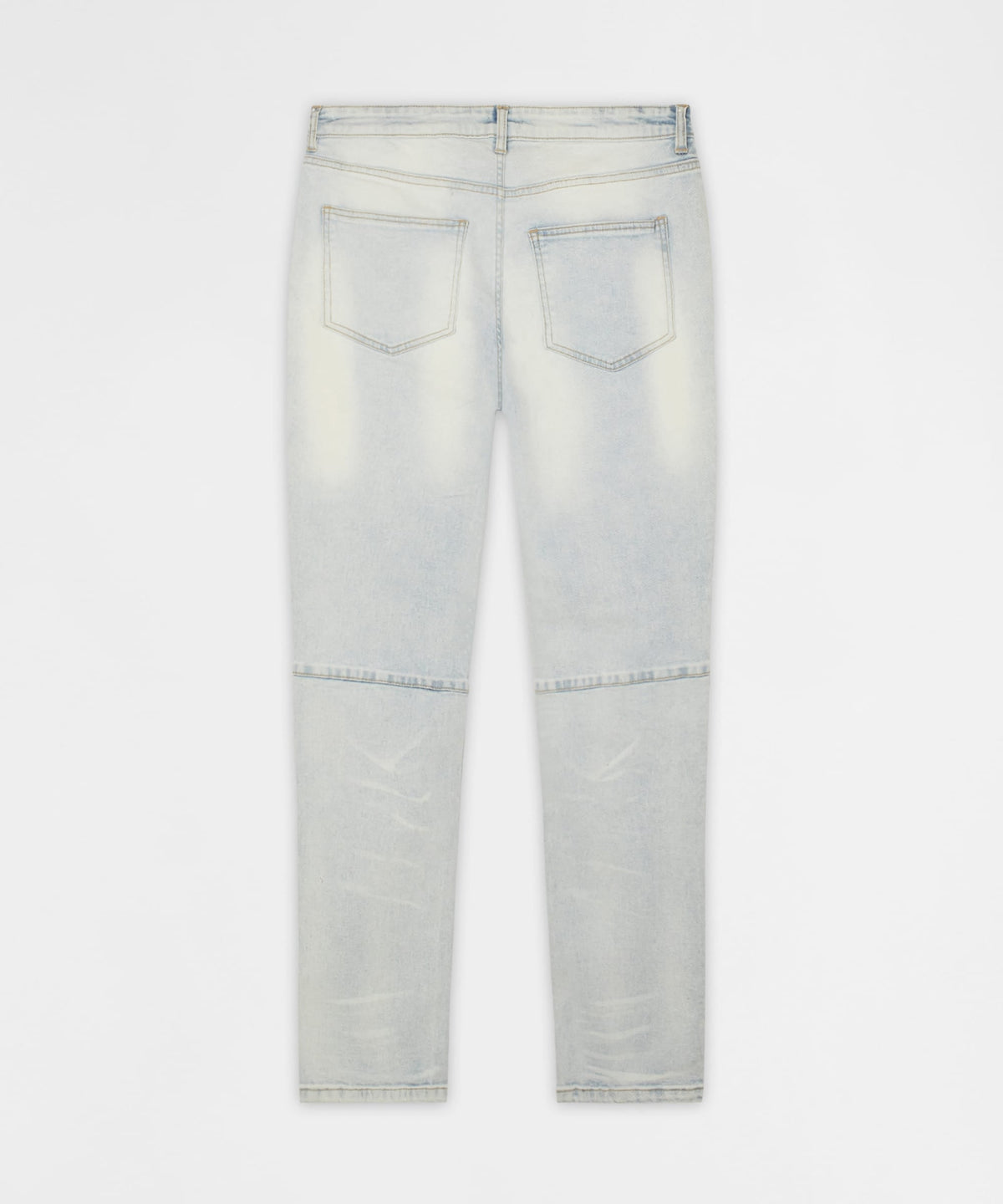 Reason Clothing Latest | Fracture Distressed Skinny Jeans - Light Blue