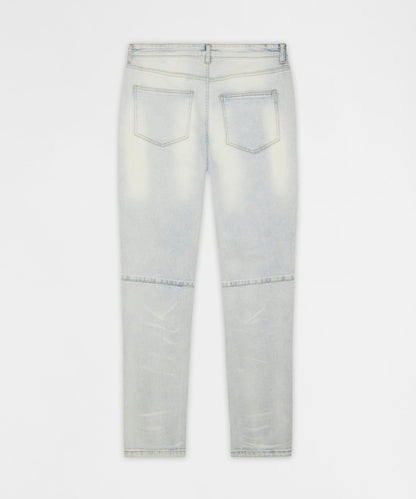 Reason Clothing Latest | Fracture Distressed Skinny Jeans - Light Blue