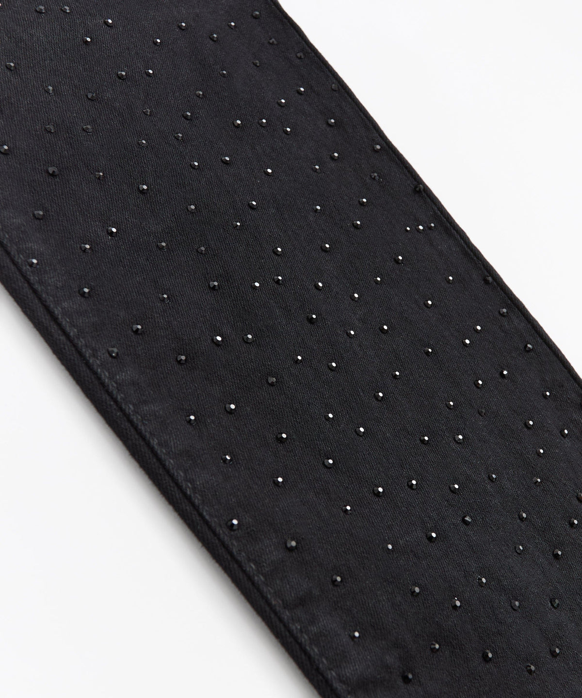 Reason Clothing Discount | Midnight Rhinestone Skinny Jeans - Black