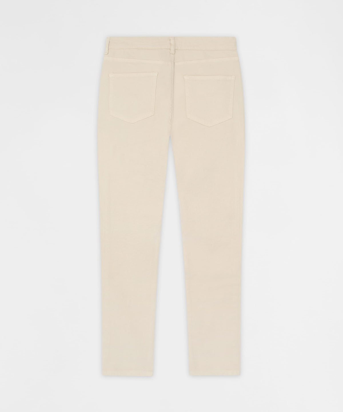 Reason Clothing Classic | Diamond Dust Rhinestone Skinny Jeans - Cream
