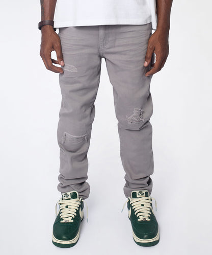 Reason Clothing Deals | Essential Distressed Skinny Jean - Grey