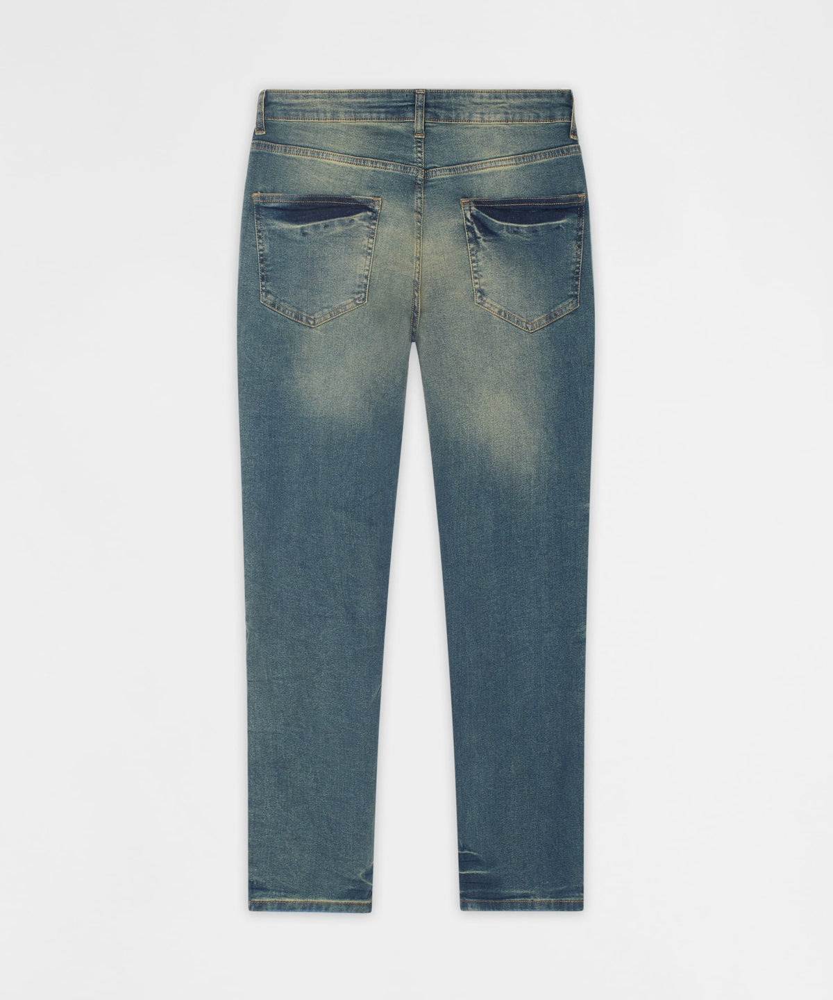 Reason Clothing Special Offer | Grinder Distressed Skinny Jeans - Light Indigo