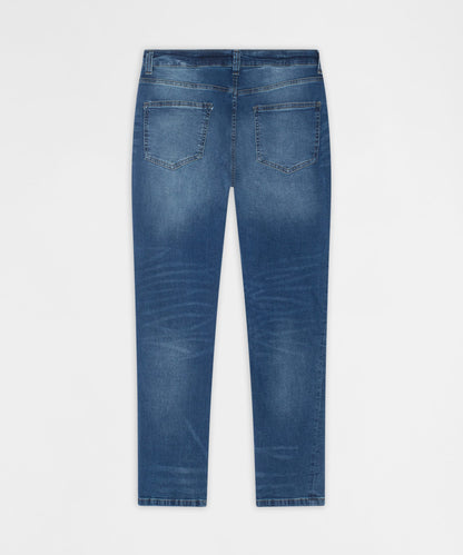Reason Clothing Everyday | Starburst Studded Skinny Jeans - Blue