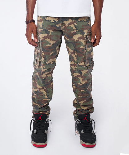 Reason Clothing Special Offer | Moto Denim Skinny Jeans - Camo