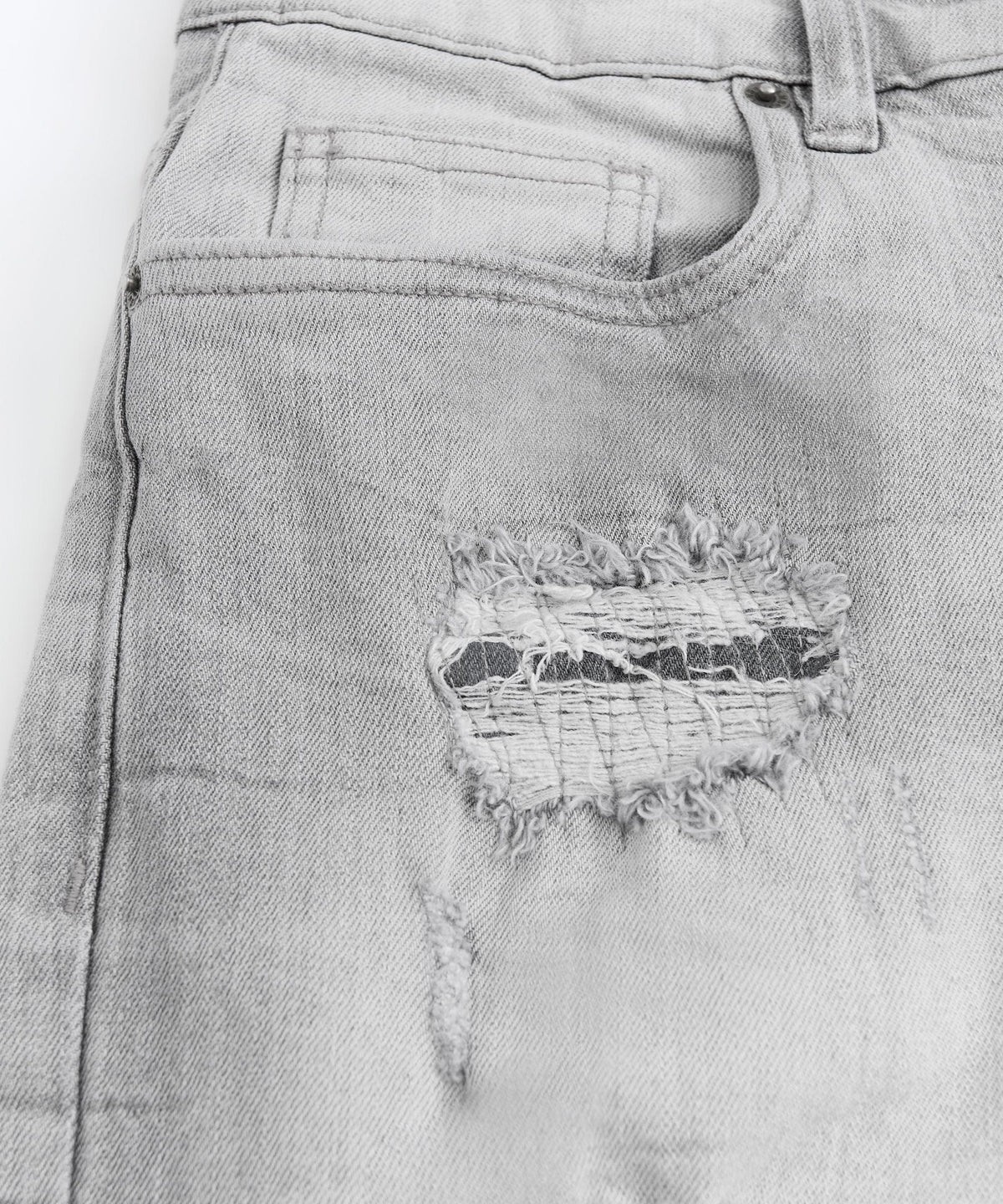 Reason Clothing Trending | RIP And Repair Shorts - Grey