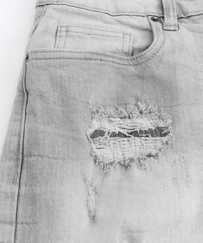 Reason Clothing Trending | RIP And Repair Shorts - Grey