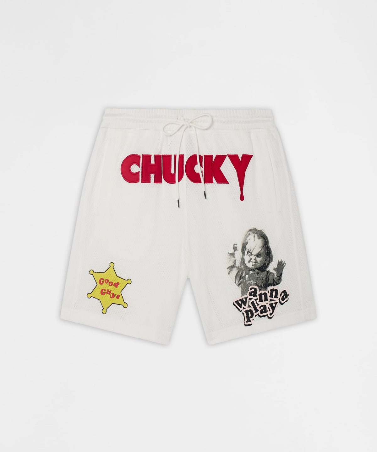 Reason Clothing Customer Favorite | Chucky Mesh Short - White