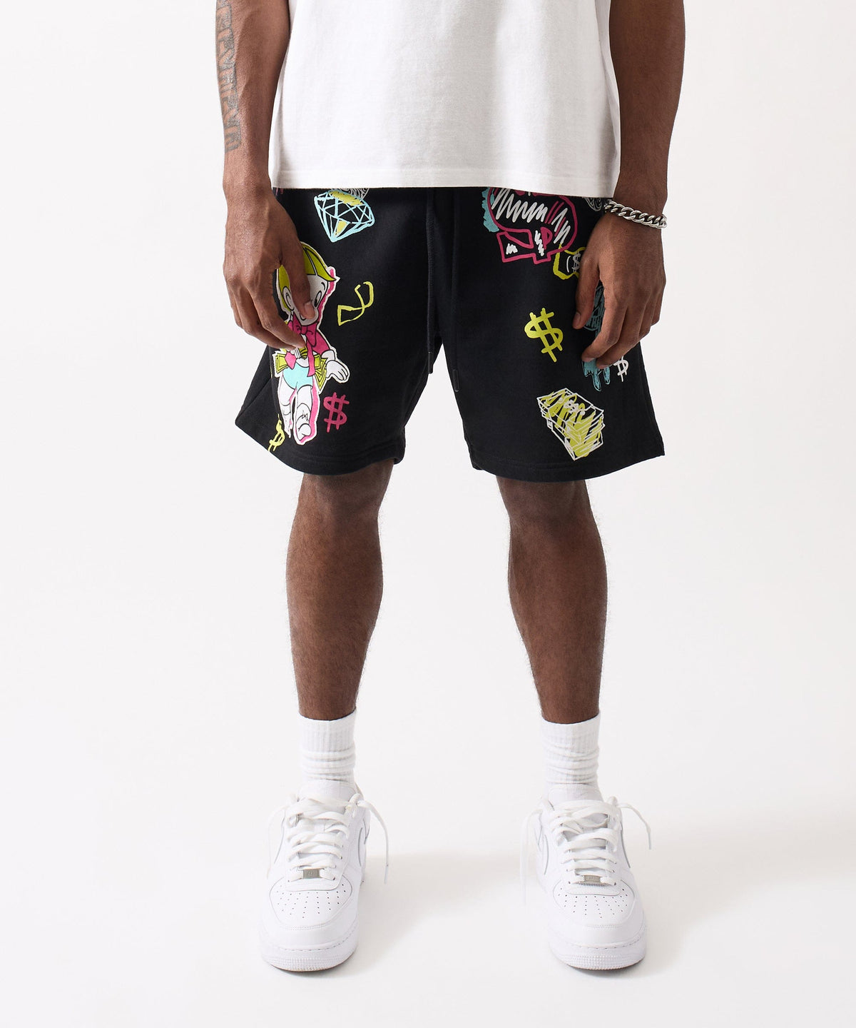 Reason Clothing New | Richie Rich Short - Black