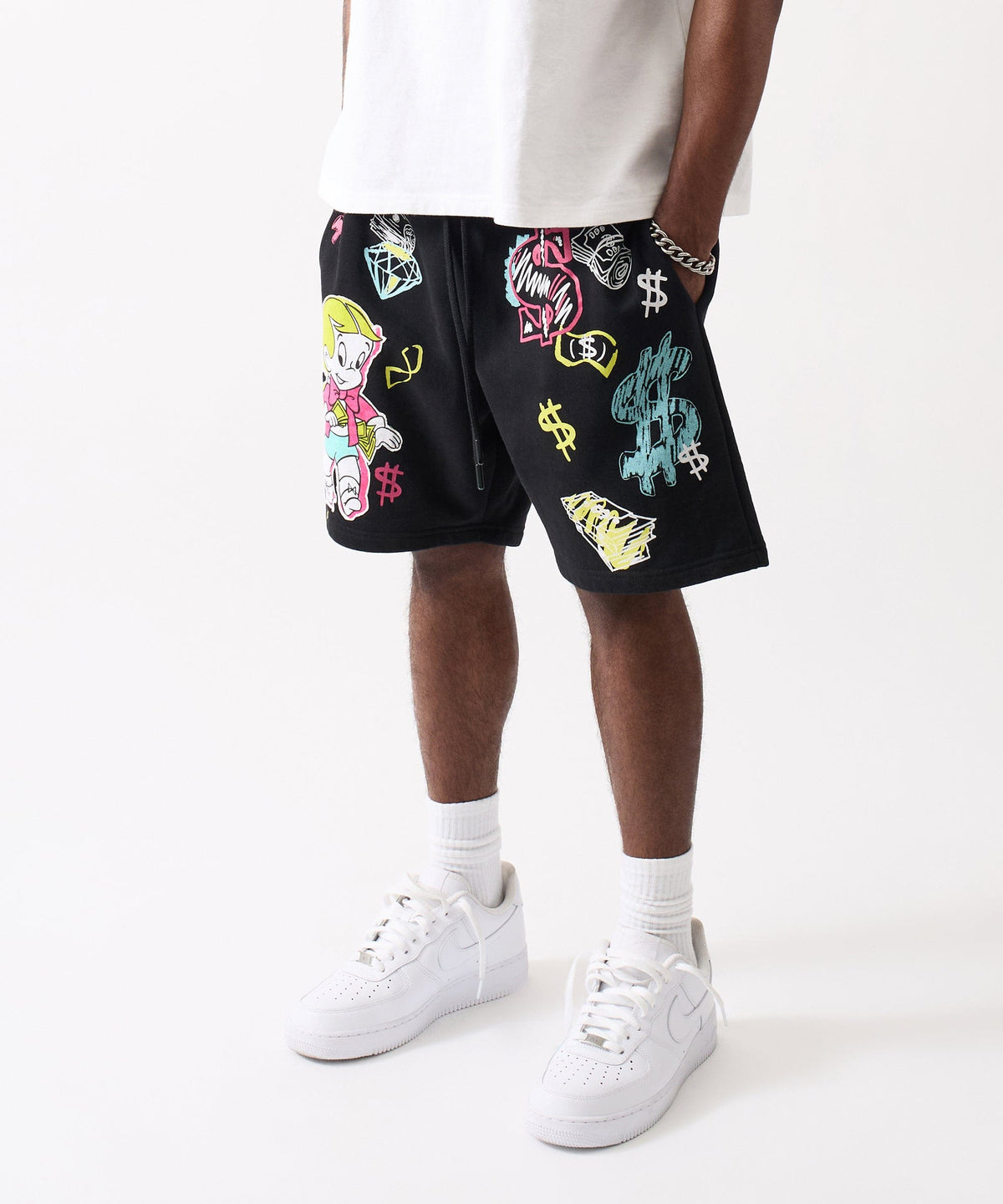 Reason Clothing New | Richie Rich Short - Black