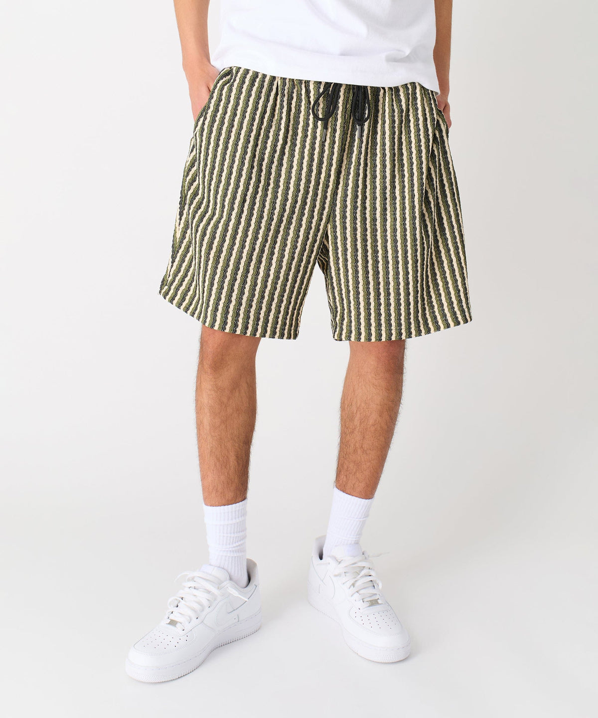 Reason Clothing Deals | Striped Short