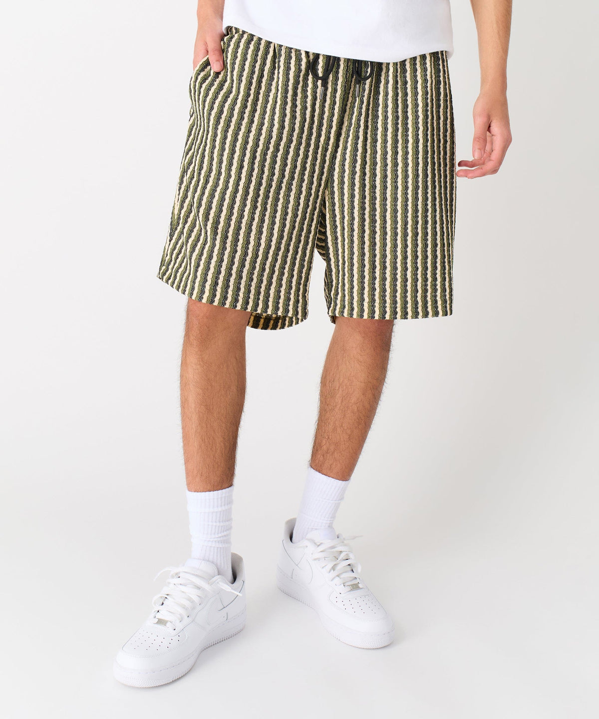 Reason Clothing Deals | Striped Short
