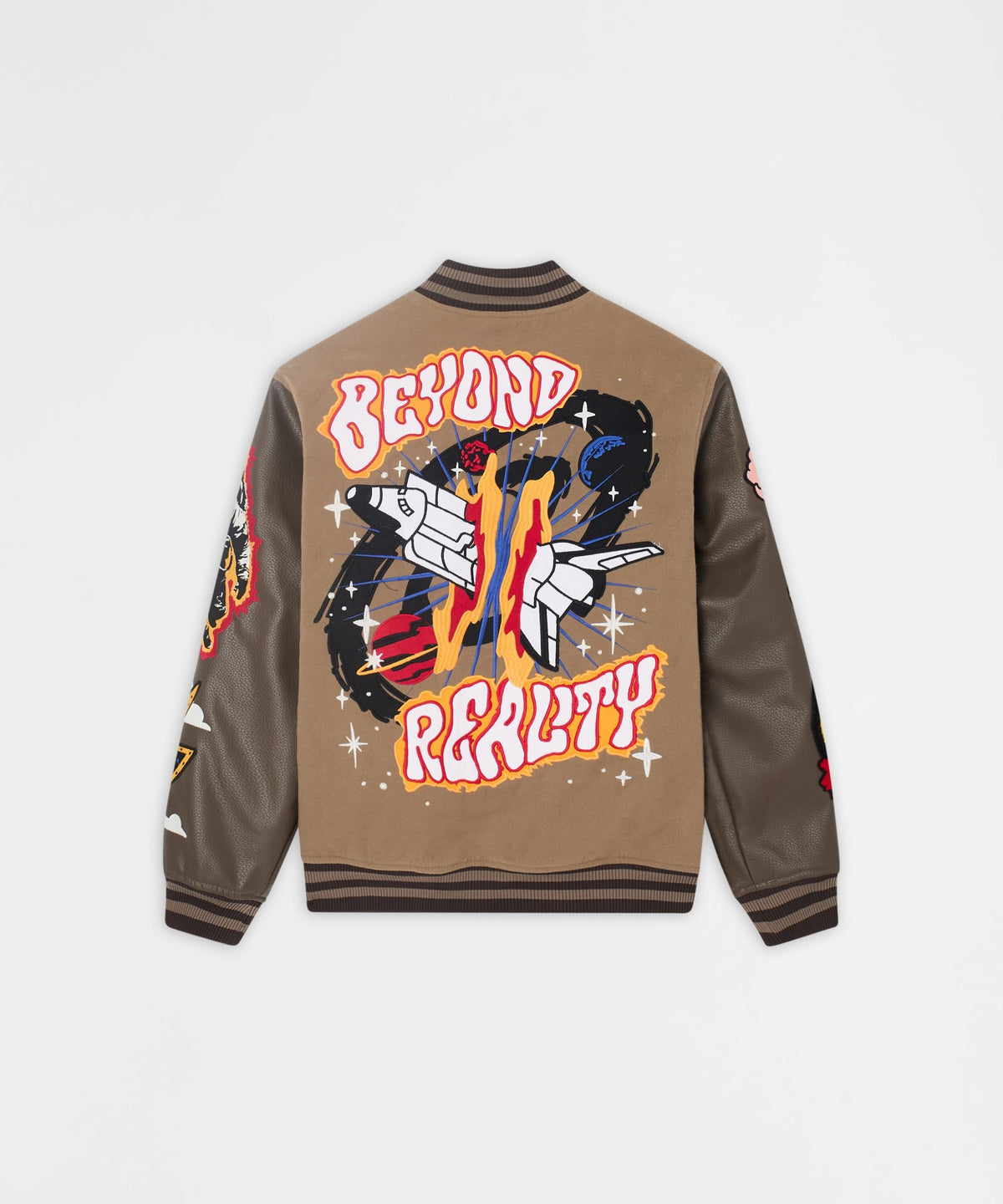 Reason Clothing Signature | Beyond Reality Varsity Jacket PU