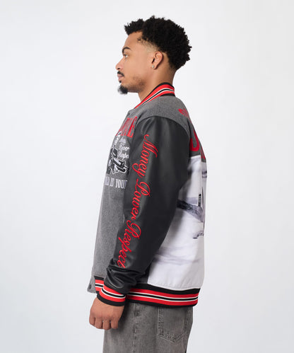 Reason Clothing Featured | Scarface PU Varsity Jacket