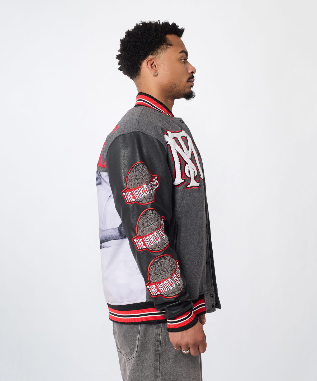 Reason Clothing Featured | Scarface PU Varsity Jacket