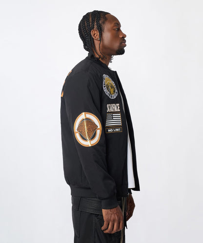 Reason Clothing Trusted | Scarface Bomber Jacket - Black