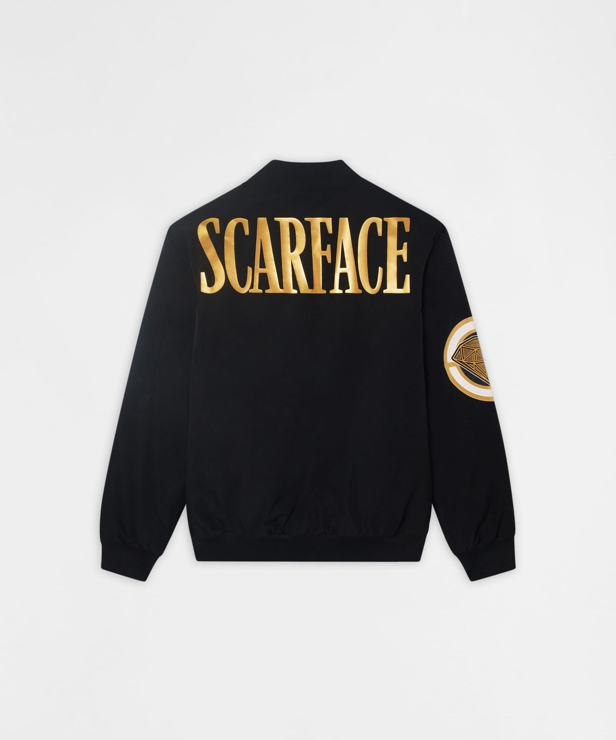 Reason Clothing Trusted | Scarface Bomber Jacket - Black