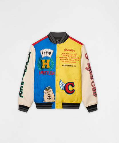 Reason Clothing Smart Buy | Hustler Varsity Jacket