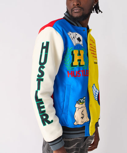 Reason Clothing Smart Buy | Hustler Varsity Jacket