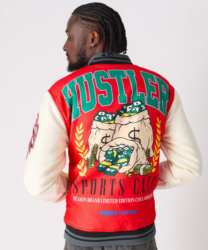 Reason Clothing Smart Buy | Hustler Varsity Jacket