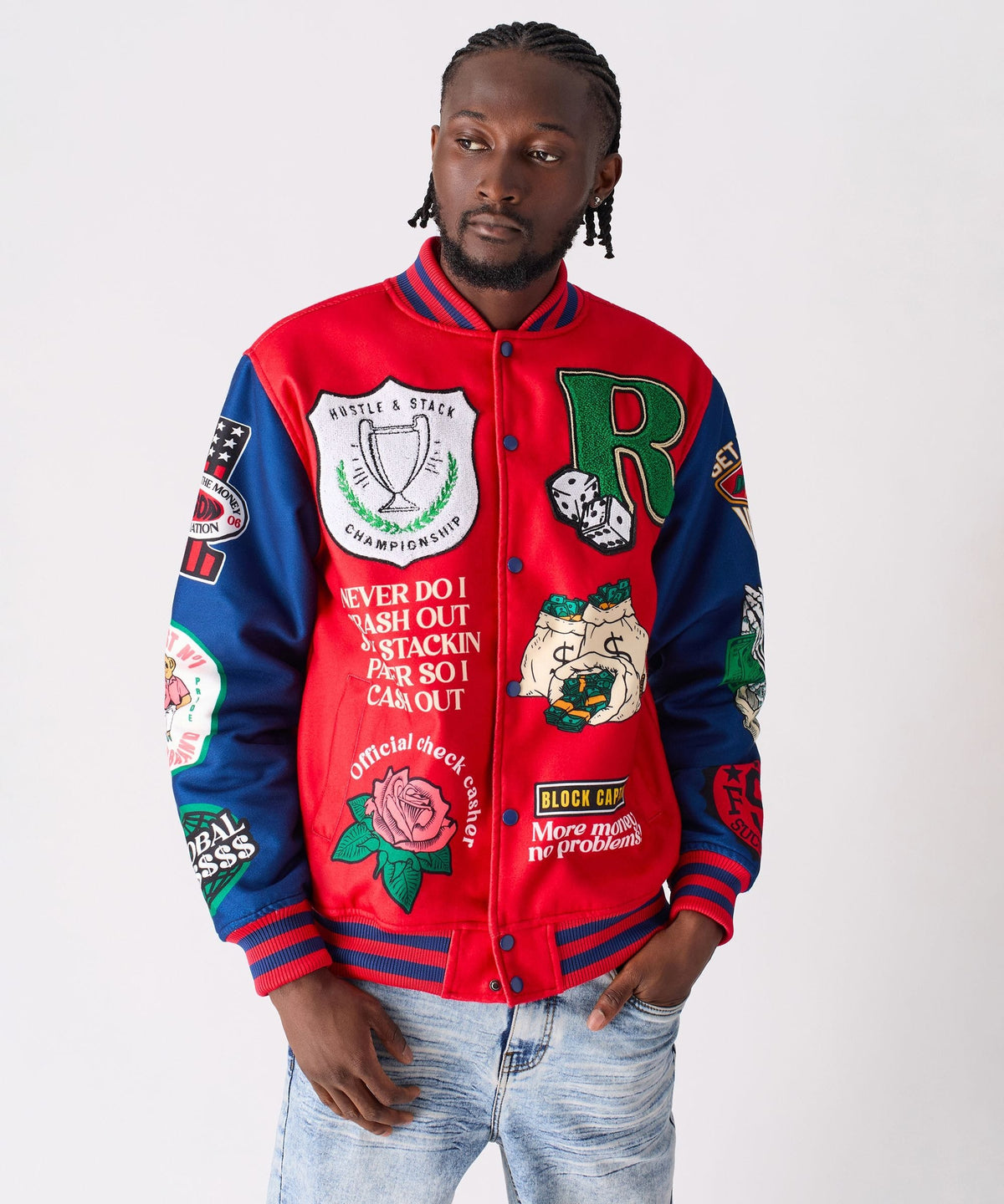 Reason Clothing Hot Sale | Captain Varsity Jacket