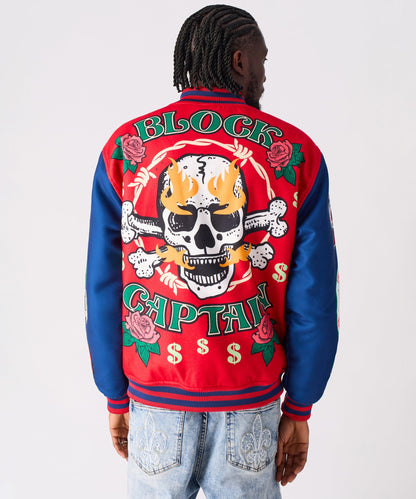 Reason Clothing Hot Sale | Captain Varsity Jacket