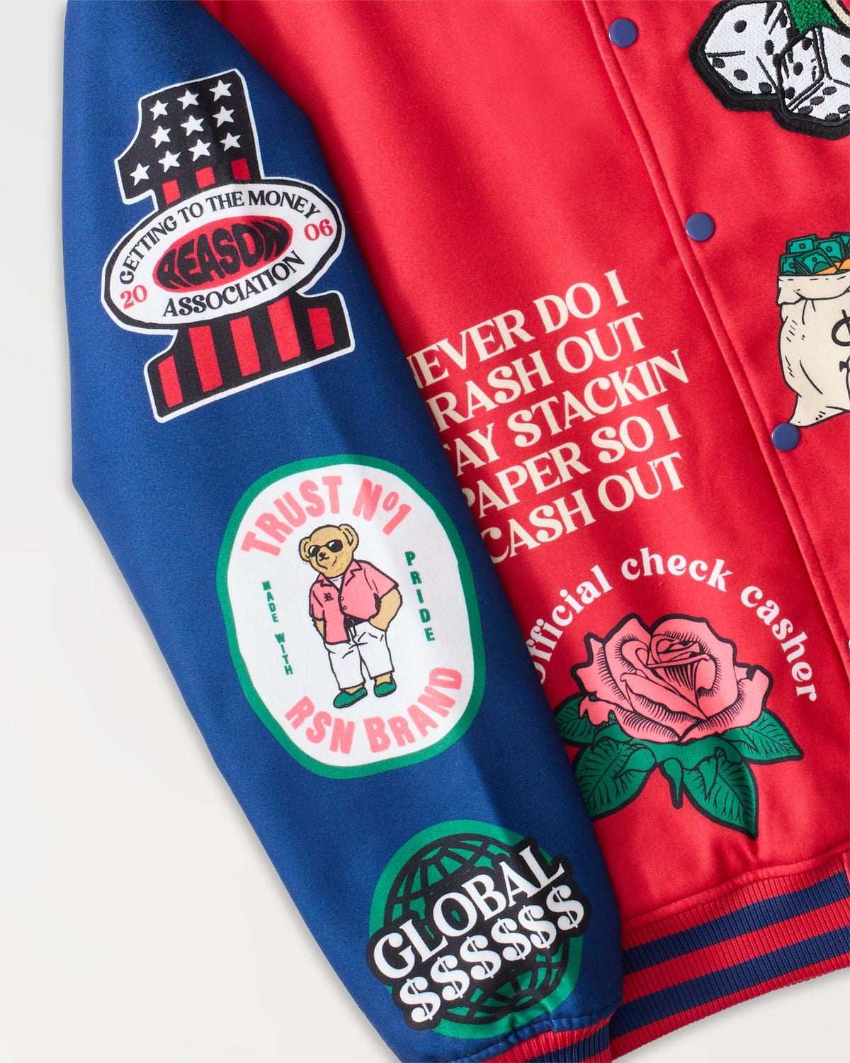 Reason Clothing Hot Sale | Captain Varsity Jacket