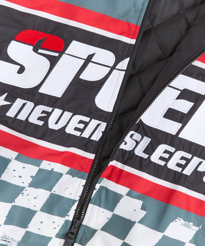 Reason Clothing Trusted | Speed Never Sleeps Racing Jacket - Black