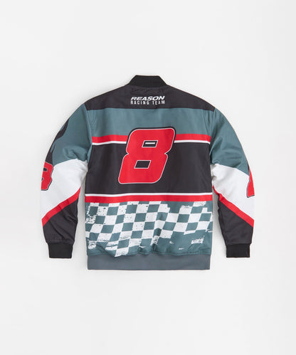 Reason Clothing Trusted | Speed Never Sleeps Racing Jacket - Black
