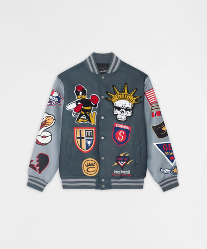 Reason Clothing Hot Sale | Fearless Varsity Jacket
