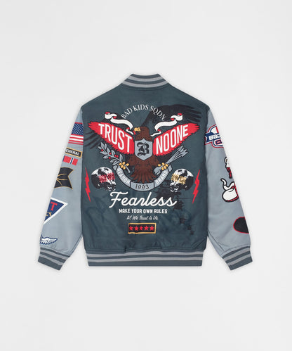 Reason Clothing Hot Sale | Fearless Varsity Jacket