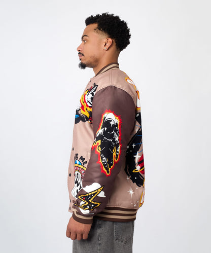 Reason Clothing Popular | Beyond Reality Varsity Jacket