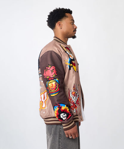 Reason Clothing Popular | Beyond Reality Varsity Jacket