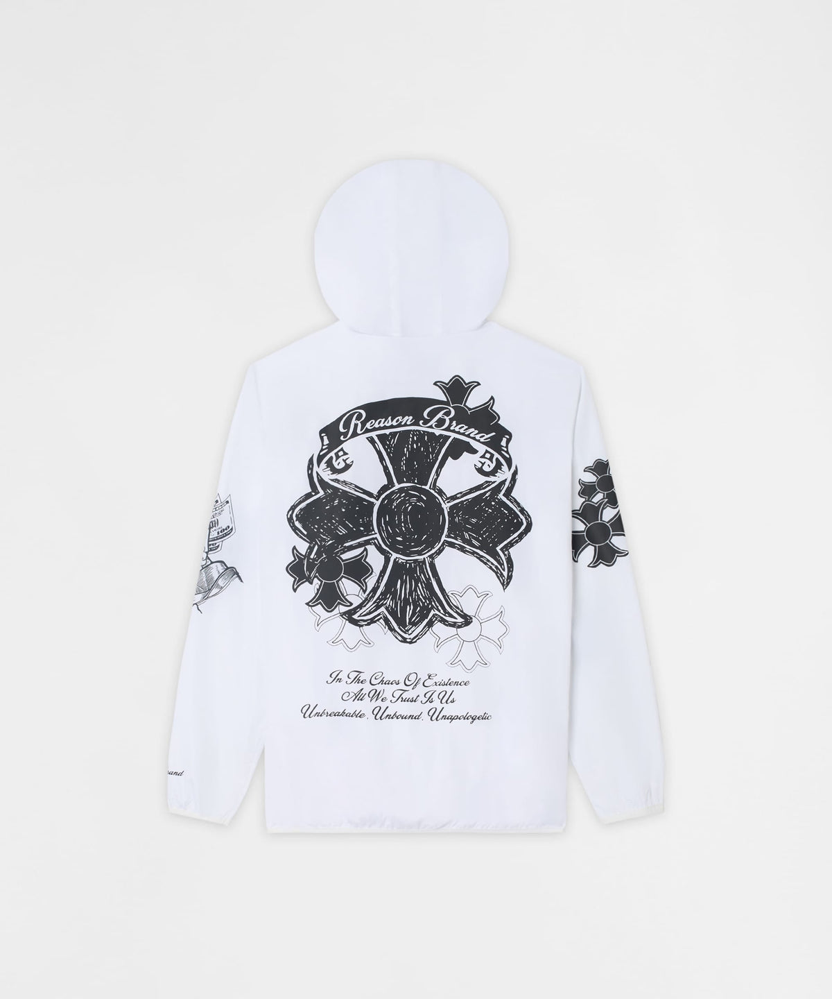 Reason Clothing Trusted | Architects Rebellion Anorak Jacket - White